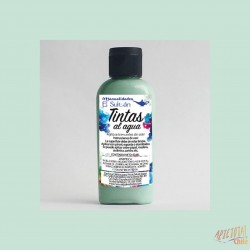 TINTA AL AGUA 60 ML VERDE PISTACHE