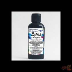 TINTA AL AGUA 60 ML NEGRO