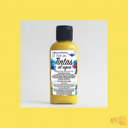 TINTA AL AGUA 60 ML AMARILLO