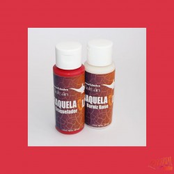 SET CRAQUELADOR 60 ML PASO 1 Y 2 ROJO