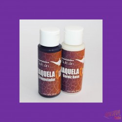 SET CRAQUELADOR 60 ML PASO 1 Y 2 LILA