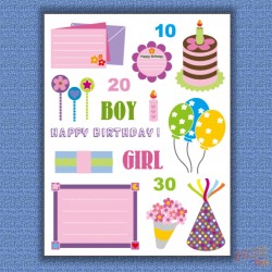 SELLOS PARA MANUALIDADES 14X18 CMS