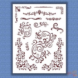 SELLOS PARA MANUALIDADES 14X18 CMS